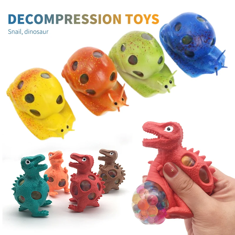 Dinosaur Model Grape Venting Squeeze Balls Pressure Stress Relief Ball Toy Children Sensory TPR Toy For Autism Novelty Gag Toys
Dinosaur Model Grape Venting Squeeze Balls Pressure Stress Relief Ball Toy Children Sensory TPR Toy For Autism Novelty Gag Toys