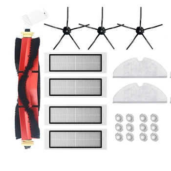 23Pcs Washable HEPA Filter Main Brushes Side Brush Parts for Xiaomi Roborock S5 Max S6 Vacuum Cleaner Accessories
23Pcs Washable HEPA Filter Main Brushes Side Brush Parts for Xiaomi Roborock S5 Max S6 Vacuum Cleaner Accessories