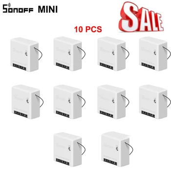 SONOFF MINI DIY WiFi Switch Two Way Smart Switch Small Body Timer Light Switch Remote Control Module Work With Alexa Google Home
SONOFF MINI DIY WiFi Switch Two Way Smart Switch Small Body Timer Light Switch Remote Control Module Work With Alexa Google Home