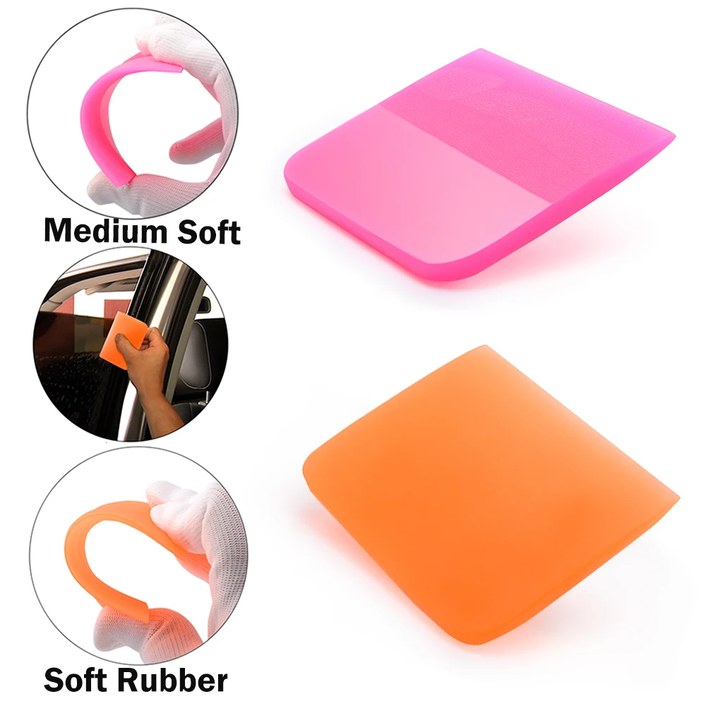 FOSHIO Soft Wrap Squeegee Rubber Window Tint Carbon Fiber Vinyl Car Wrapping Tool Water Ice Scraper Household Car Cleaning Tool
FOSHIO Soft Wrap Squeegee Rubber Window Tint Carbon Fiber Vinyl Car Wrapping Tool Water Ice Scraper Household Car Cleaning Tool