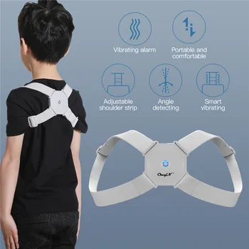 Intelligent Adjustable Electronic Posture Corrector Kids Posture Corrector Upper Back Support Back Straightener Vibrating Alarm
Intelligent Adjustable Electronic Posture Corrector Kids Posture Corrector Upper Back Support Back Straightener Vibrating Alarm