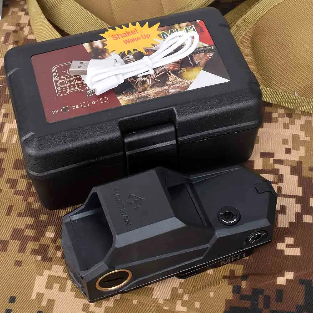 MH1 Red Dot Sight Dual Motion Sensor Reflex Scope Large Field With QD Quick Detach and USB Charger for Tactical Hunting Airsoft
MH1 Red Dot Sight Dual Motion Sensor Reflex Scope Large Field With QD Quick Detach and USB Charger for Tactical Hunting Airsoft