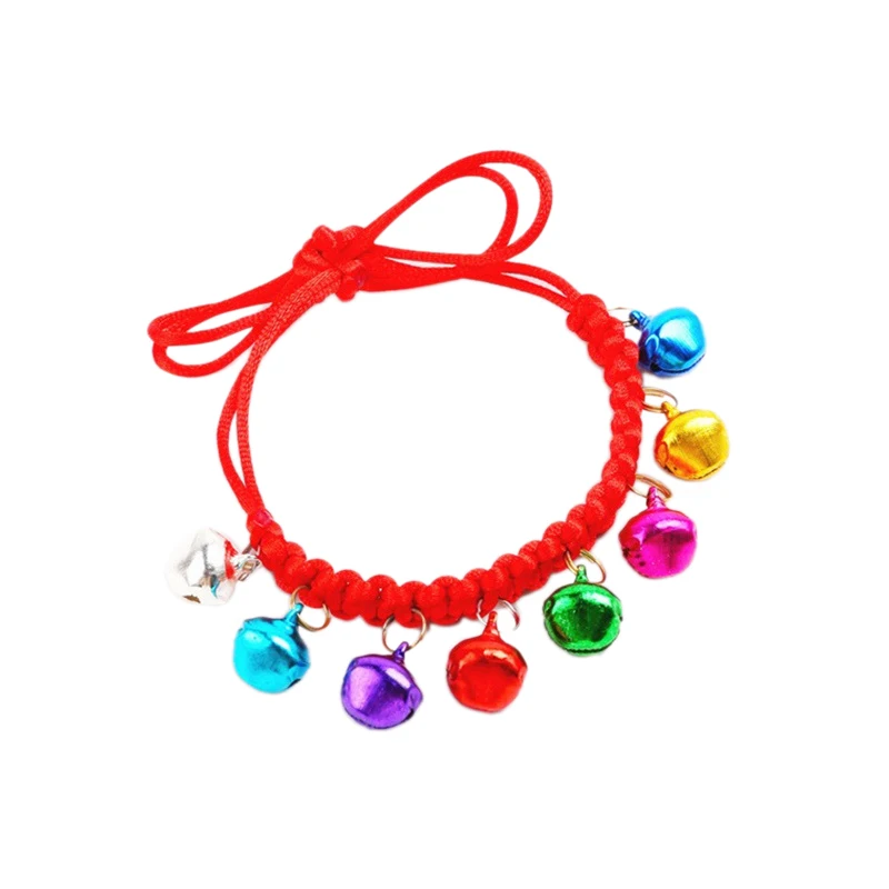 HOT 10Pcs Hand Woven Colorful Bell Collar Small Dog Pet Dog Necklace Cat Jewelry Dog Bell
HOT 10Pcs Hand Woven Colorful Bell Collar Small Dog Pet Dog Necklace Cat Jewelry Dog Bell
