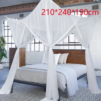 Mosquito Net Netting Bed Canopy Bedcover Curtain Bedding Decor Four Corner Post Canopy Queen King Bed Bedcover Curtain 
Mosquito Net Netting Bed Canopy Bedcover Curtain Bedding Decor Four Corner Post Canopy Queen King Bed Bedcover Curtain