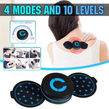 4 Modes 10 Intensities Mini Electric Shoulder Neck Massage Pad Cervical Vertebra Waist Arm Leg Massager Stimulate Neuromuscular
4 Modes 10 Intensities Mini Electric Shoulder Neck Massage Pad Cervical Vertebra Waist Arm Leg Massager Stimulate Neuromuscular