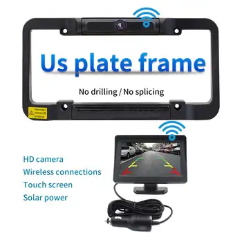 4.3in LCD Screen Car Monitor Kit Wireless License Plate Waterproof Easy Install Video HD 
4.3in LCD Screen Car Monitor Kit Wireless License Plate Waterproof Easy Install Video HD