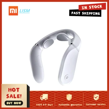 

Xiaomi Cervical Massager G2 TENS Pulse Protect the Neck Only 190g Double Effect Hot Compress L-Shaped Wear Work With Mijia App