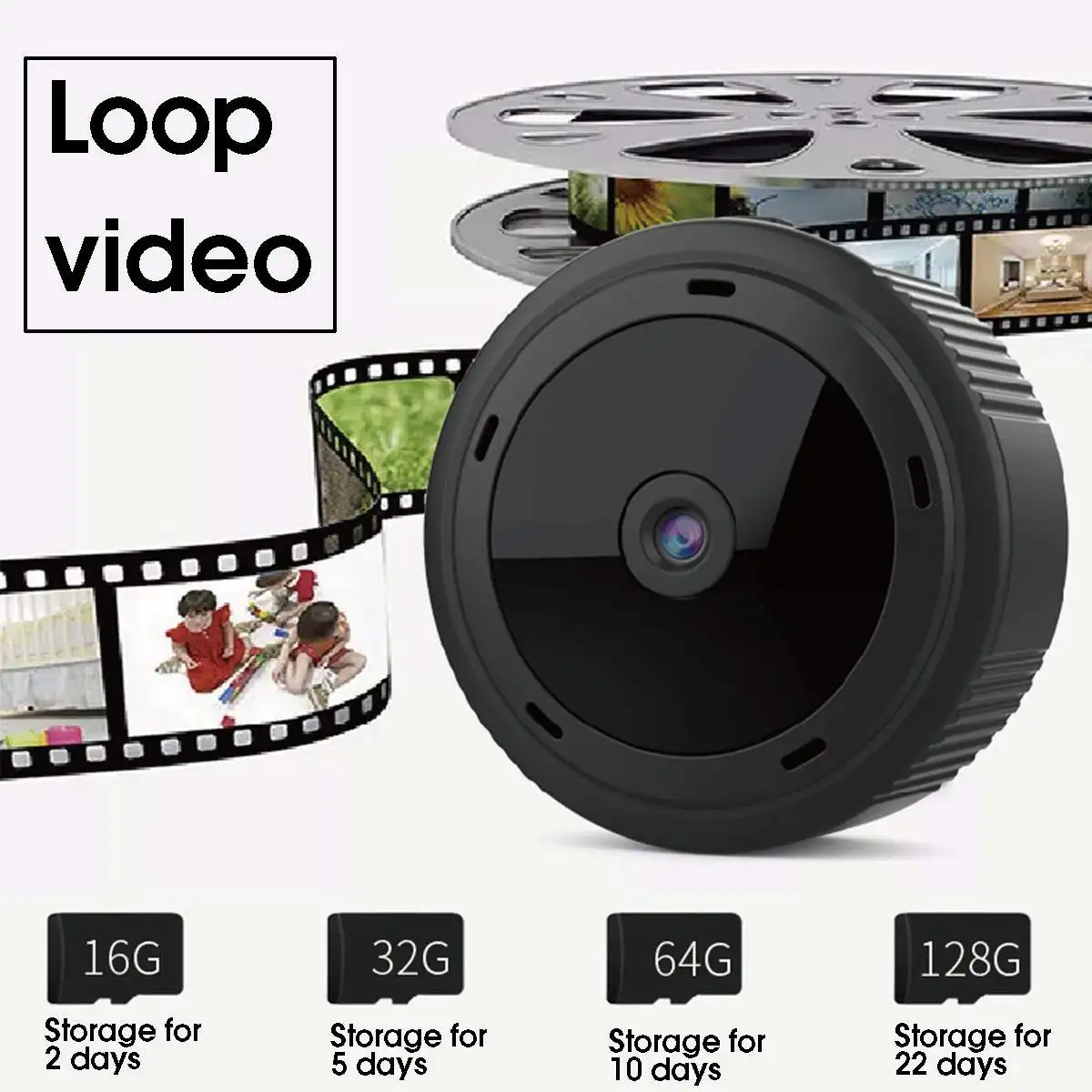USB Charging HD Night Vision 1080P Mini Camera can be Connected to WIFI Security DVR Network Monitoring Family Children Security
USB Charging HD Night Vision 1080P Mini Camera can be Connected to WIFI Security DVR Network Monitoring Family Children Security