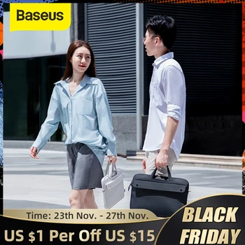 Baseus Laptop Bag 13 16 inch Waterproof Notebook Bag Sleeve For Macbook Air Pro 13 15 Computer Shoulder Handbag Briefcase Bag
Baseus Laptop Bag 13 16 inch Waterproof Notebook Bag Sleeve For Macbook Air Pro 13 15 Computer Shoulder Handbag Briefcase Bag