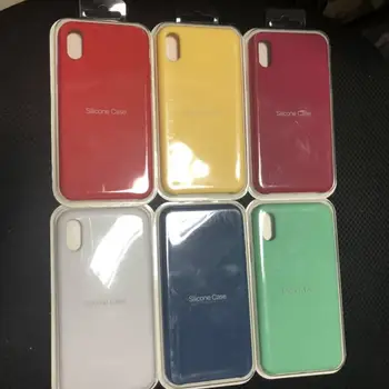100Pcs/lot Original Silicone Case For Phone i5 SE 6 6s 7 8 plus iX XS XR XS MAX Phone 11 Pro Max Cover case with Packaging
100Pcs/lot Original Silicone Case For Phone i5 SE 6 6s 7 8 plus iX XS XR XS MAX Phone 11 Pro Max Cover case with Packaging