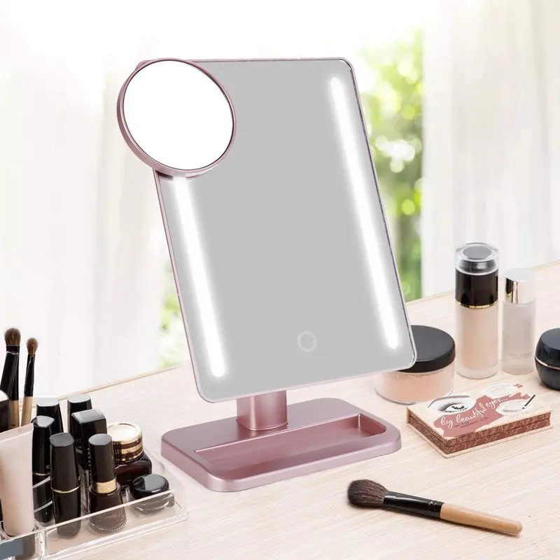 Bluetooth Speaker LED Light Strip Makeup Mirror with USB Charging 10X Magnification 360 Degree Rotating Mirror with Light
Bluetooth Speaker LED Light Strip Makeup Mirror with USB Charging 10X Magnification 360 Degree Rotating Mirror with Light