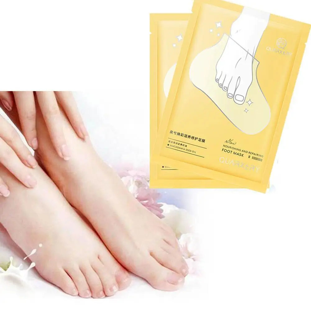 1 Pair of Fruit Acid Exfoliating Foot Patch Dead Moisture Feet Care Skin Smooth Peel | Красота и здоровье