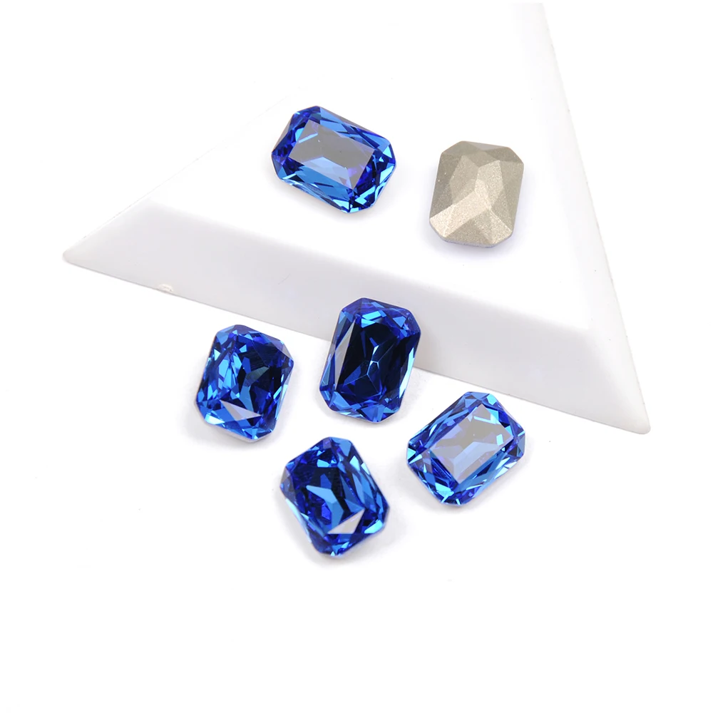 YANRUO 4627 Best Quality Glass Material Rhinestones Sapphire Color Octagon Shaped Shiny Design Accessories For 3D Nail Art Gems
YANRUO 4627 Best Quality Glass Material Rhinestones Sapphire Color Octagon Shaped Shiny Design Accessories For 3D Nail Art Gems