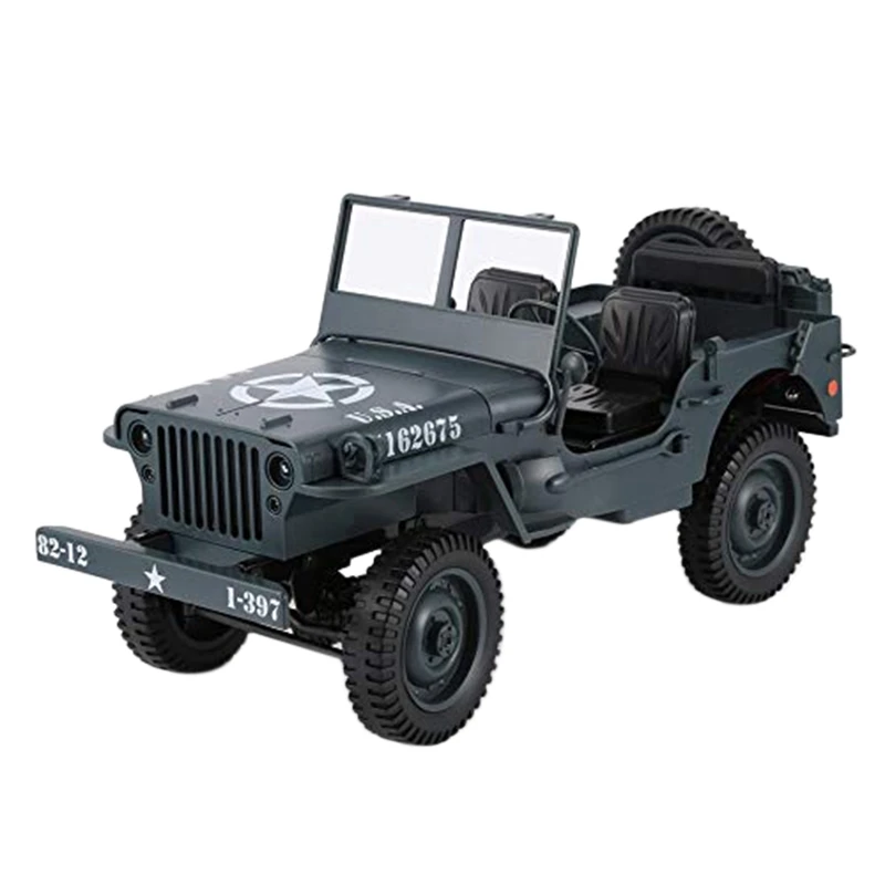 Hot-C606 1:10 Rc Car 2.4G Remote Control for Jeep Four-Wheel Climbing Car(Open Edition)
Hot-C606 1:10 Rc Car 2.4G Remote Control for Jeep Four-Wheel Climbing Car(Open Edition)