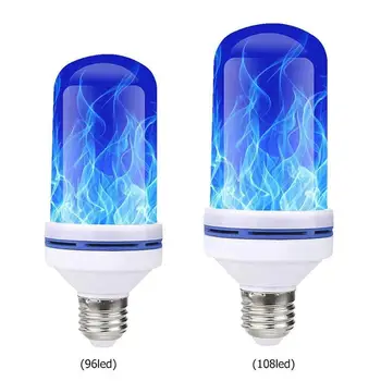 E27 LED Dynamic Flame Effect Corn Bulb 3 Modes AC 85-265V Flickering Emulation Gravity Decor Lamp Creative Fire Lights
E27 LED Dynamic Flame Effect Corn Bulb 3 Modes AC 85-265V Flickering Emulation Gravity Decor Lamp Creative Fire Lights