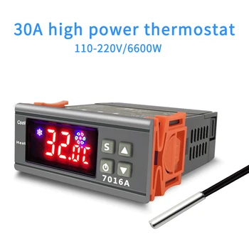 7016A Digital Temperature Thermostat Regulator Controller -50-110 Celsius Heating Cooling Control NTC Sensor
7016A Digital Temperature Thermostat Regulator Controller -50-110 Celsius Heating Cooling Control NTC Sensor