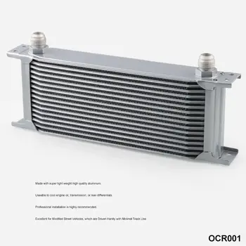 16 ROW AN-10AN Universal Aluminum Engine Transmission Oil Cooler Silver Automobile Accessories Cooler aluminum alloy
16 ROW AN-10AN Universal Aluminum Engine Transmission Oil Cooler Silver Automobile Accessories Cooler aluminum alloy