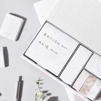 6Pcs/Box Kawaii Creative Marble Color Cute Memo Pad Post It Sticky Notes Bookmark Notepad School Office Stationery Supplies
6Pcs/Box Kawaii Creative Marble Color Cute Memo Pad Post It Sticky Notes Bookmark Notepad School Office Stationery Supplies