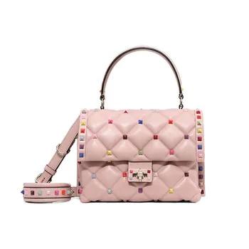 2020 New Genuine Leather Women Purse and Handbags Fashion Rivet Shoulder Messenger Bags High Quality Women Leather Handbags
2020 New Genuine Leather Women Purse and Handbags Fashion Rivet Shoulder Messenger Bags High Quality Women Leather Handbags