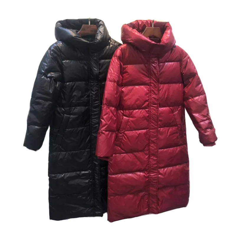 90% White Duck Down Jacket 2019 Women Winter Jacket Long Thick Coat For Women Hooded Down Parka Warm Female Clothes Waterproof 
90% White Duck Down Jacket 2019 Women Winter Jacket Long Thick Coat For Women Hooded Down Parka Warm Female Clothes Waterproof