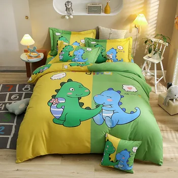 BEIYAYAN pure cotton satin bedding set Home Textile King size bed set bed clothes duvet cover flat sheet pillowcases
BEIYAYAN pure cotton satin bedding set Home Textile King size bed set bed clothes duvet cover flat sheet pillowcases