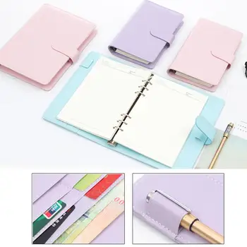 Loose Leaf Cover Universal Partical Leather A5 Notebook Case Notepad Cover Office Supplies Traveler Ring Binder Cover
Loose Leaf Cover Universal Partical Leather A5 Notebook Case Notepad Cover Office Supplies Traveler Ring Binder Cover