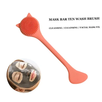 2in1 Silicone Double-Ended Facial Cleansing Brushes Mud Mask Mixed Brushes Cosmetic Tool Moisturizer Gel Solid Skin Care Tool
2in1 Silicone Double-Ended Facial Cleansing Brushes Mud Mask Mixed Brushes Cosmetic Tool Moisturizer Gel Solid Skin Care Tool