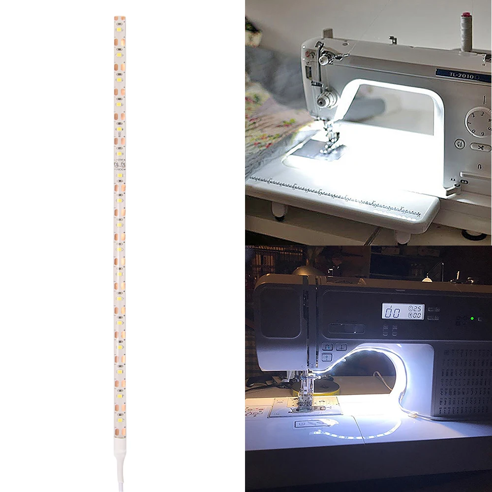 Sewing Machine LED Light Strip Light Kit DC 5V Flexible USB Sewing Light Industrial Machine Working LED Lights 30CM
Sewing Machine LED Light Strip Light Kit DC 5V Flexible USB Sewing Light Industrial Machine Working LED Lights 30CM