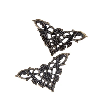 New 4PCS Bronze Jewelry Box Book Butterfly Corner Bracket Antique Frame Accessories Notebook Menus Decorative Protector
New 4PCS Bronze Jewelry Box Book Butterfly Corner Bracket Antique Frame Accessories Notebook Menus Decorative Protector