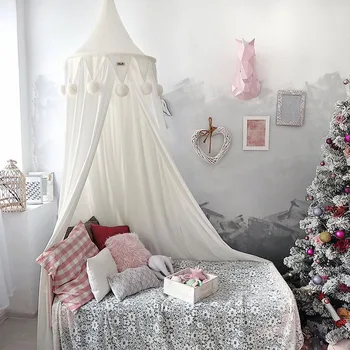 1 Set Baby Mosquito Net With Chiffon Ceiling Handmade Wool Ball Decoration Mosquito Repellent Tent Children's Bed Cover S/`
1 Set Baby Mosquito Net With Chiffon Ceiling Handmade Wool Ball Decoration Mosquito Repellent Tent Children's Bed Cover S/`