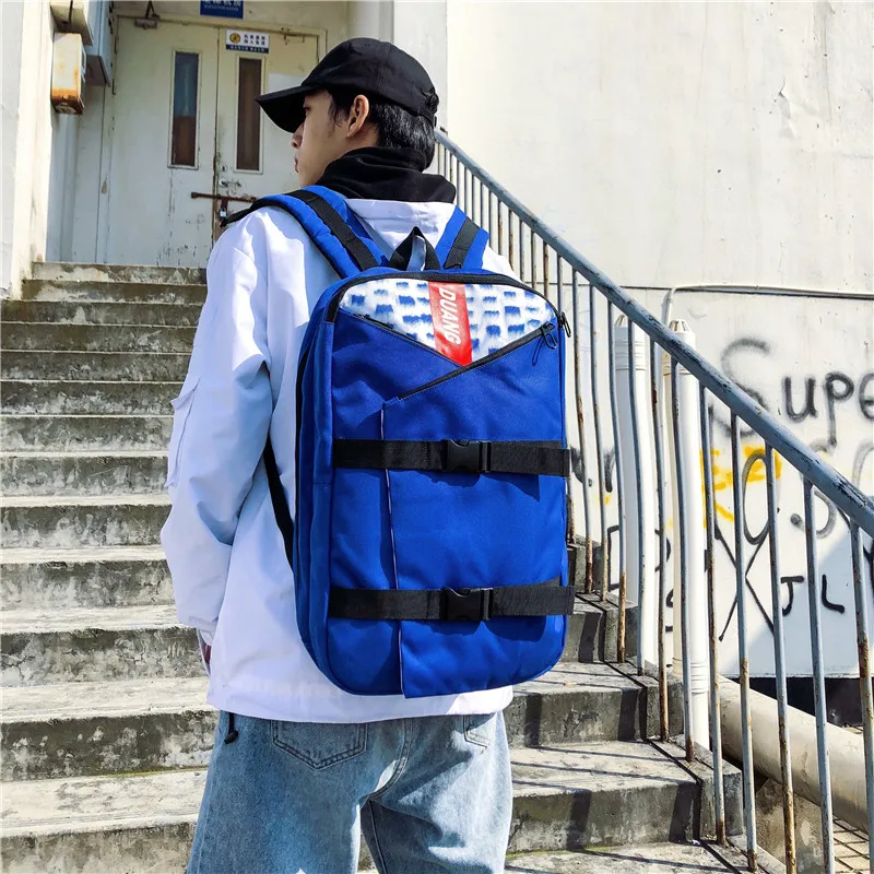 Large Capacity Backpack Male and Female Couple Travel Backpack Fashion Trend All Match Casual Personality Bag
Large Capacity Backpack Male and Female Couple Travel Backpack Fashion Trend All Match Casual Personality Bag