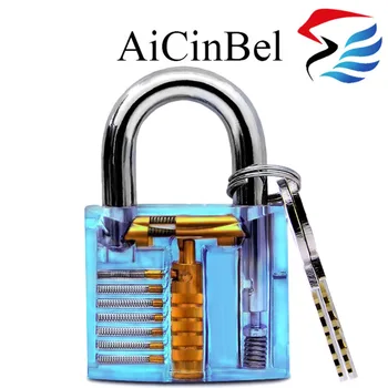 Locksmith Tool Transparent Visible Plunge Practice Padlock Lock with Broken Key Delete Hook Lock Extract Settings
Locksmith Tool Transparent Visible Plunge Practice Padlock Lock with Broken Key Delete Hook Lock Extract Settings