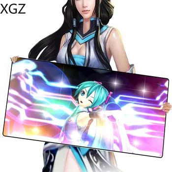 XGZ Hot Hatsune Future Pink Girl Mousepad 90x40cm / 60x30cm XXL Game Player PC Keyboard Anti-slip Pad Computer Padmouse DoTA 2
XGZ Hot Hatsune Future Pink Girl Mousepad 90x40cm / 60x30cm XXL Game Player PC Keyboard Anti-slip Pad Computer Padmouse DoTA 2