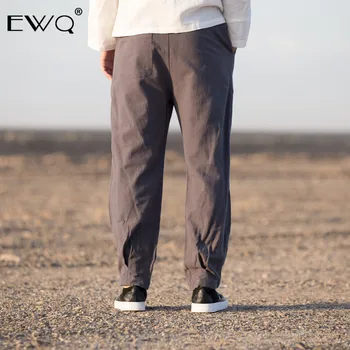 EWQ / 2020 Spring New Men's Wear Linen All-match Casual Trousers Male Loose Elastic Waist Big Size Pants vintage fashion 9Y304
EWQ / 2020 Spring New Men's Wear Linen All-match Casual Trousers Male Loose Elastic Waist Big Size Pants vintage fashion 9Y304