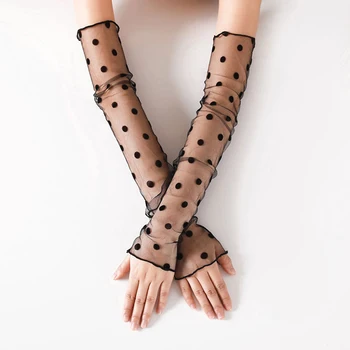 New Decoration Women Long Arm Glove Summer Lace Resistant Thin Sleeved Mesh Star Dots Ice Sleeve Driving Sun Protection Gloves
New Decoration Women Long Arm Glove Summer Lace Resistant Thin Sleeved Mesh Star Dots Ice Sleeve Driving Sun Protection Gloves