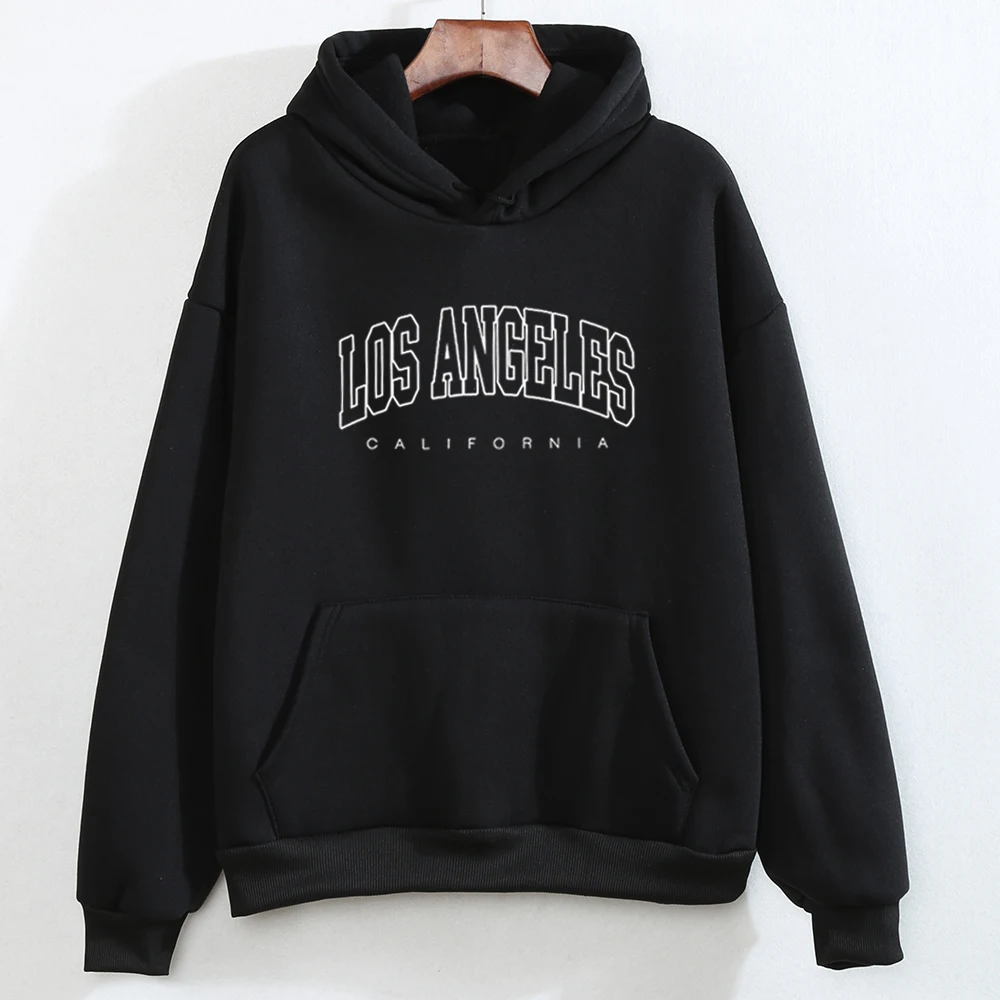 Los Angeles California Letter Graphic Hoodie Women Oversize Sweatshirts Harajuku Warm Female Black Hoodies Streetwear Pullovers
Los Angeles California Letter Graphic Hoodie Women Oversize Sweatshirts Harajuku Warm Female Black Hoodies Streetwear Pullovers