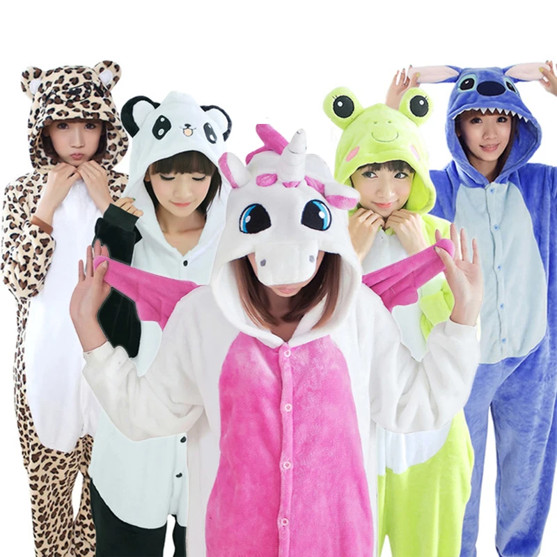 women unicorn panda pajamas onesies for women men unisex winter hooded homewear kids Totoro pikachu pyjamas animal sleepwear
women unicorn panda pajamas onesies for women men unisex winter hooded homewear kids Totoro pikachu pyjamas animal sleepwear