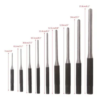 9pcs/Set Durable Steel Roll Pin Punch Set Tool Kit For Removing Pin With Case New High Quality Durable
9pcs/Set Durable Steel Roll Pin Punch Set Tool Kit For Removing Pin With Case New High Quality Durable