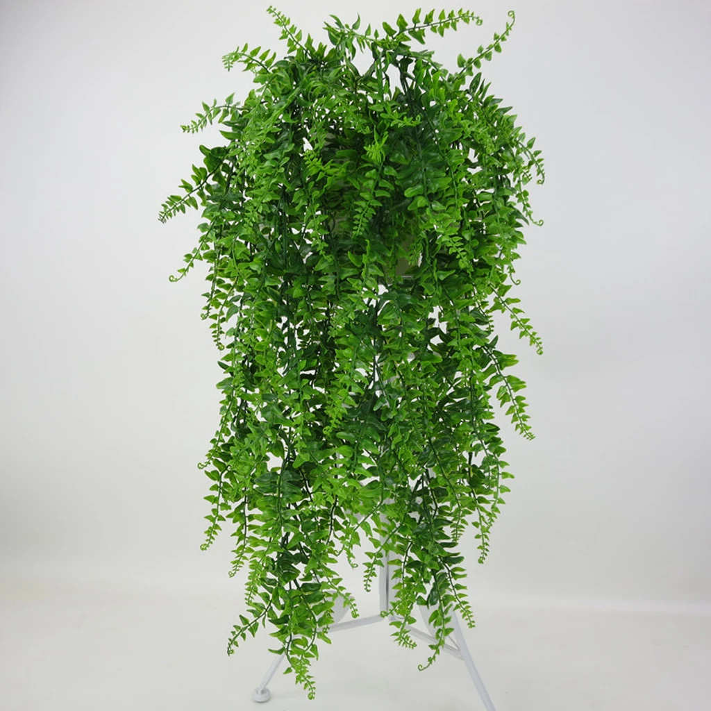 Artificial Green Hanging Ivy Vine Plant Leaf Garland, Wedding Floral Decor, Bonsai Flower DIY 60cm Artificial Green Hanging Ivy Vine Plant Leaf Garland, Wedding Floral Decor, Bonsai Flower DIY 60cm