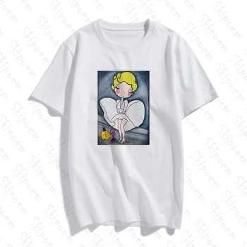 2019 Funny Fashion T shirt Cute And Sexy Marilyn Monroe Custom Cotton O Neck T Shirt Plus Size Short Sleeve Brand Female T-Shirt
2019 Funny Fashion T shirt Cute And Sexy Marilyn Monroe Custom Cotton O Neck T Shirt Plus Size Short Sleeve Brand Female T-Shirt