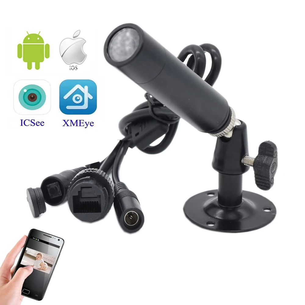 P2P Onvif HD Mini Cylindrical Type 1920*1080P Low Lux Waterproof Miniature Bullet IP Camera for ATM Kiosk Security
P2P Onvif HD Mini Cylindrical Type 1920*1080P Low Lux Waterproof Miniature Bullet IP Camera for ATM Kiosk Security