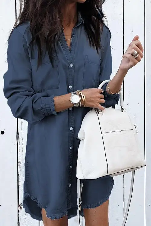 European And American Women's Independent Station Hot Selling-Style Multi-Color Hem Cuff Tassled Cowboy Shirt
European And American Women's Independent Station Hot Selling-Style Multi-Color Hem Cuff Tassled Cowboy Shirt