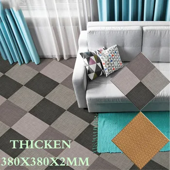 DIY Large 380*380*2mm Waterproof Floor Stickers PVC Simulation Weave Carpet Pattern Home Ground Decor Thicken Renovation Decals
DIY Large 380*380*2mm Waterproof Floor Stickers PVC Simulation Weave Carpet Pattern Home Ground Decor Thicken Renovation Decals