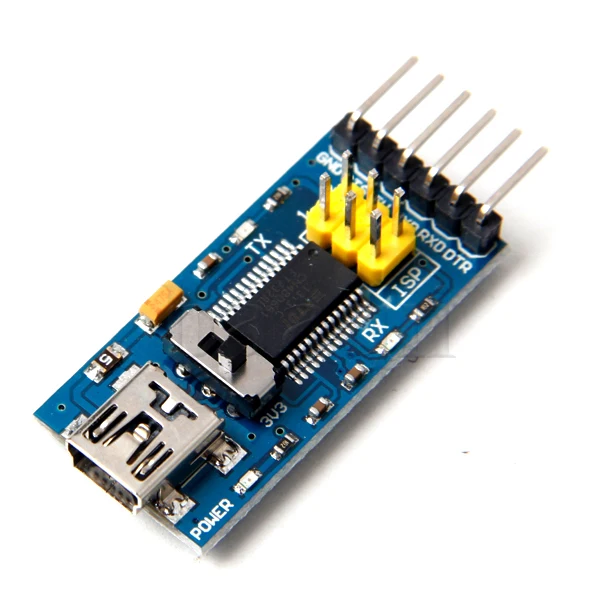 Basic Breakout Board FTDI FT232RL FT232 USB to TTL Serial Adapter Converter Switch Module for Arduino 3.3V 5V Mini | Электроника
