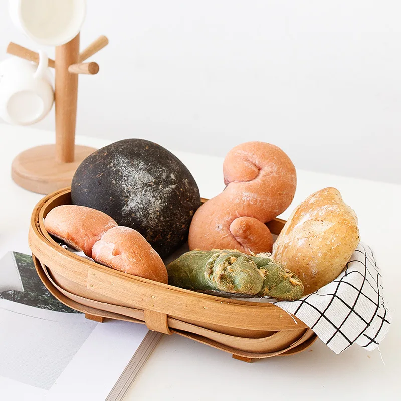Japanese Style Handmade Rattan Wood Woven Basket Fruit Bread Tea Storage Tray Coffee Breakfast Picnic Basket Kitchen Organizer
Japanese Style Handmade Rattan Wood Woven Basket Fruit Bread Tea Storage Tray Coffee Breakfast Picnic Basket Kitchen Organizer