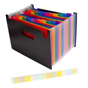 Expanding File Folder A4 Document Organizer 24 Pockets For a4 Size and Letter Rainbow With Expandable Wallet Stand 1PC
Expanding File Folder A4 Document Organizer 24 Pockets For a4 Size and Letter Rainbow With Expandable Wallet Stand 1PC