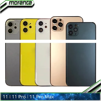 For IPhone 11 11Pro Pro Back Glass Housing Battery Cover Door Rear Middle Frame Chassis for IPhone 11 Pro Max Replacement
For IPhone 11 11Pro Pro Back Glass Housing Battery Cover Door Rear Middle Frame Chassis for IPhone 11 Pro Max Replacement