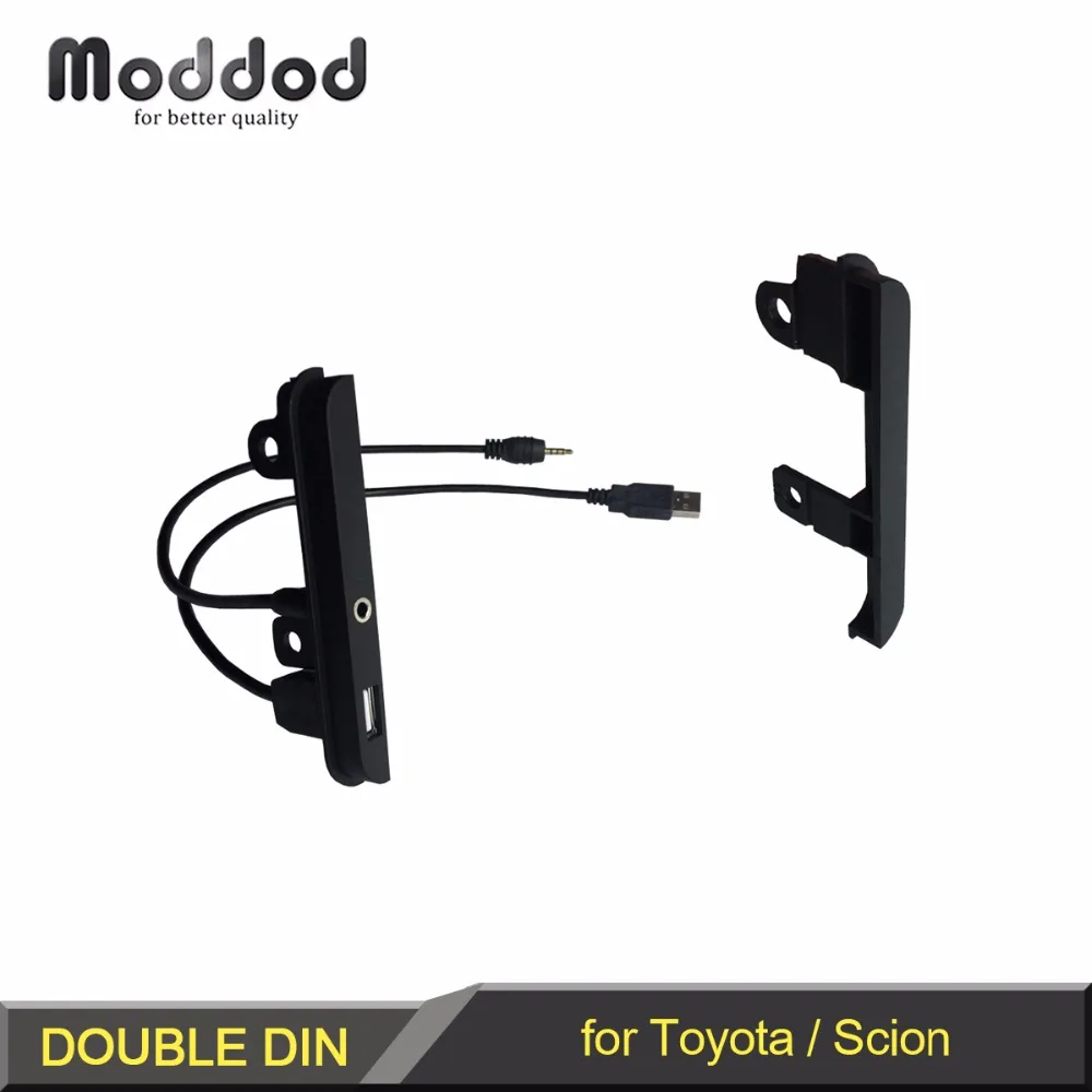 Double Din Dash Kit for Toyota Scion Vehicles with AUX + USB Port Radio Installation Side Trim Fascia Frame Plate
Double Din Dash Kit for Toyota Scion Vehicles with AUX + USB Port Radio Installation Side Trim Fascia Frame Plate
