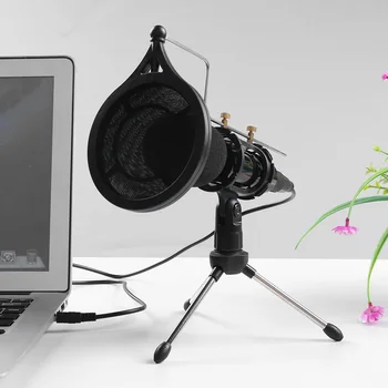 Condenser Recording Microfone Ultra-wide 3.5mm Condenser Microphone Studio Online Audio Sound Recording Mic Stand Kit
Condenser Recording Microfone Ultra-wide 3.5mm Condenser Microphone Studio Online Audio Sound Recording Mic Stand Kit