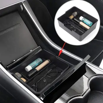 Storger For Tesla Model 3 Center Armrest Console Organizer Tray Storage Box Coin and Sunglass Phone Holder Car Styling Accessory
Storger For Tesla Model 3 Center Armrest Console Organizer Tray Storage Box Coin and Sunglass Phone Holder Car Styling Accessory